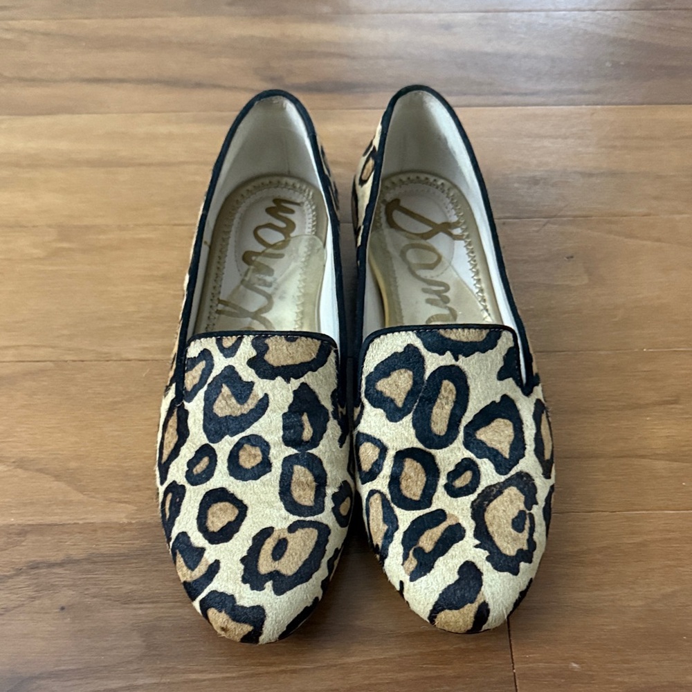 Sam Edelman Leopard Print Driving Shoes Size 5!